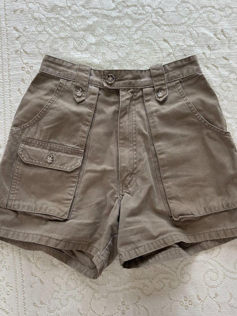 Y2K Vintage Banana Republic Cargo Safari High Waisted Shorts 4